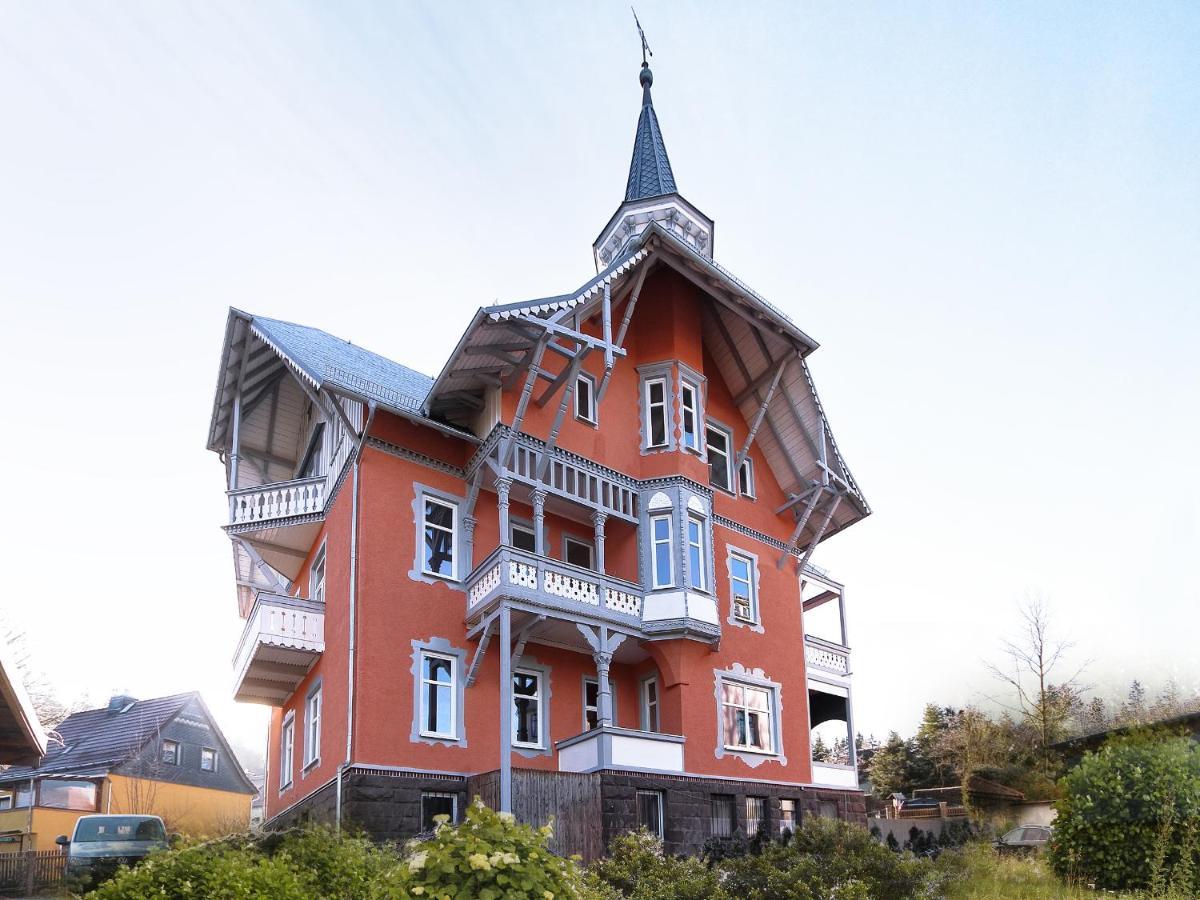 Moderne Ferienwohnung In Alter Villa Georgenthal  Extérieur photo