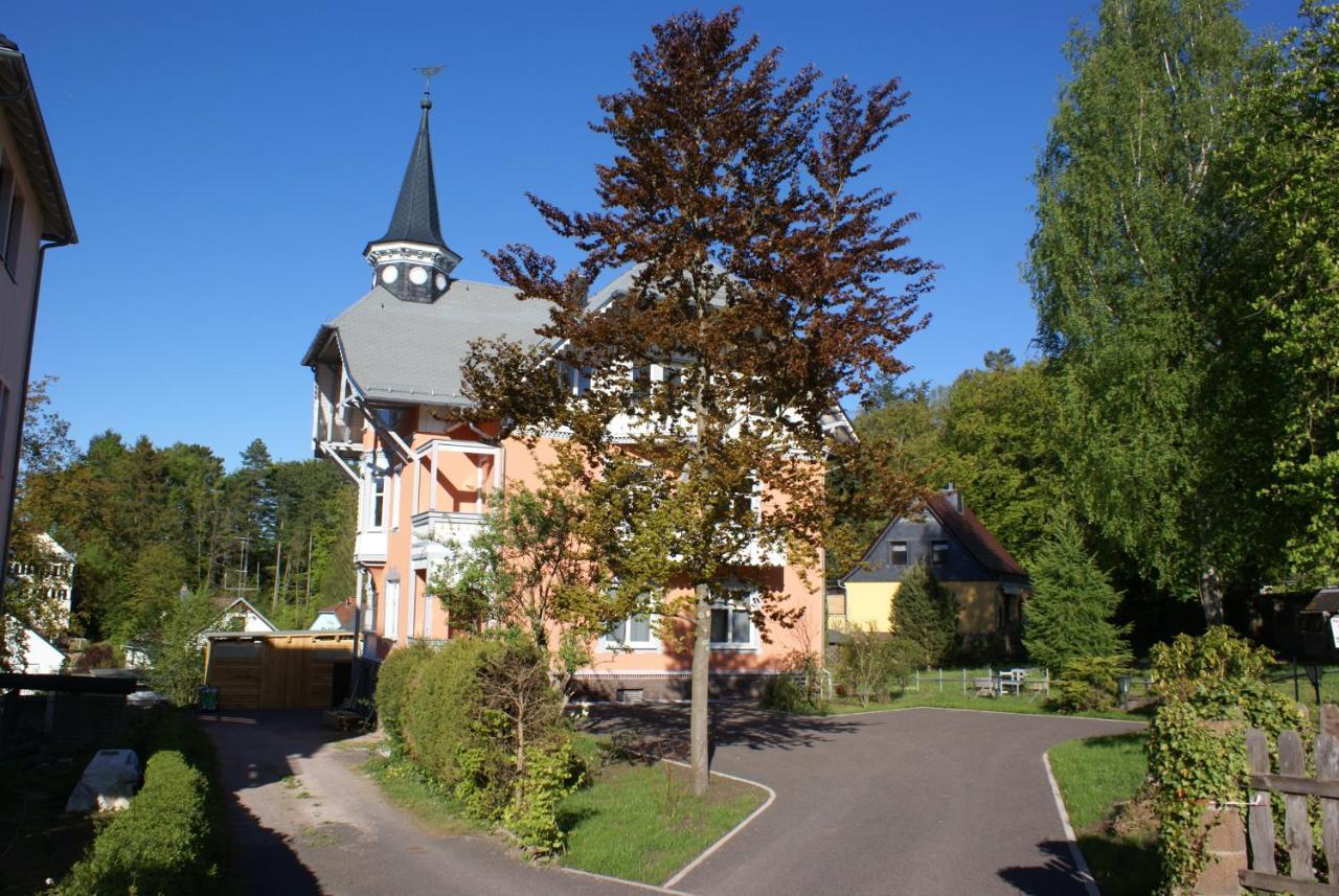 Moderne Ferienwohnung In Alter Villa Georgenthal  Extérieur photo